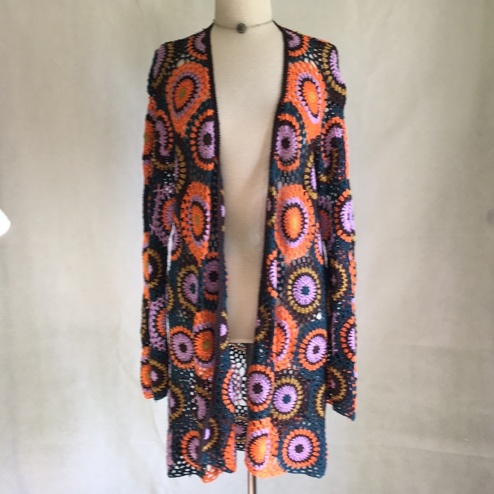 Anthropologie Moth Granny Circle Sweater - M/L